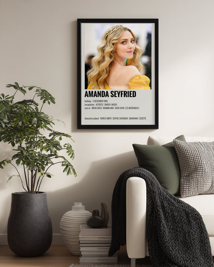 Amanda Seyfried Poster Tablosu