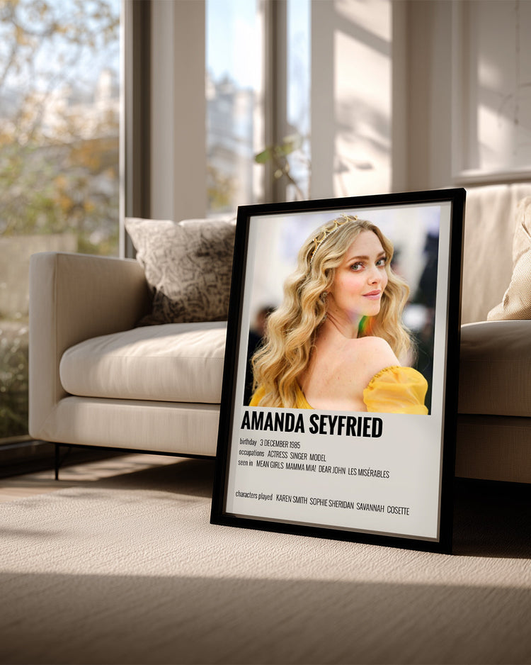 Amanda Seyfried Poster Tablosu