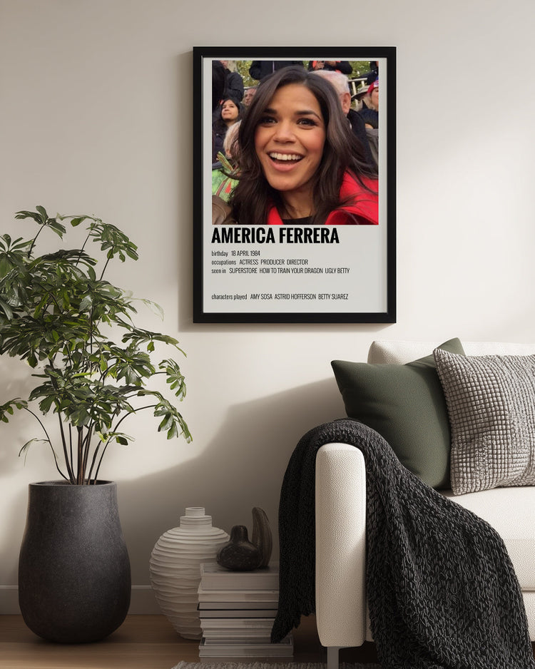 America Ferrera Poster Tablosu