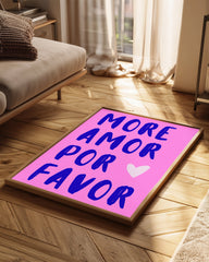 Amor Love Poster Tablosu