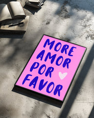 Amor Love Poster Tablosu