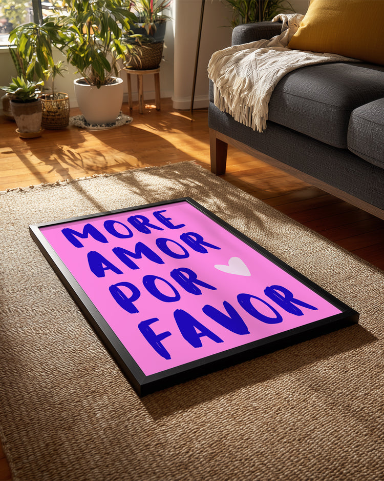 Amor Love Poster Tablosu