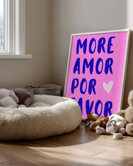 Amor Love Poster Tablosu