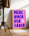 Amor Love Poster Tablosu
