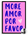 Amor Love Poster Tablosu