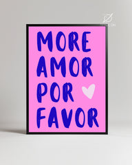Amor Love Poster Tablosu