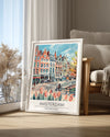 Amsterdam Hollanda Poster Tablosu