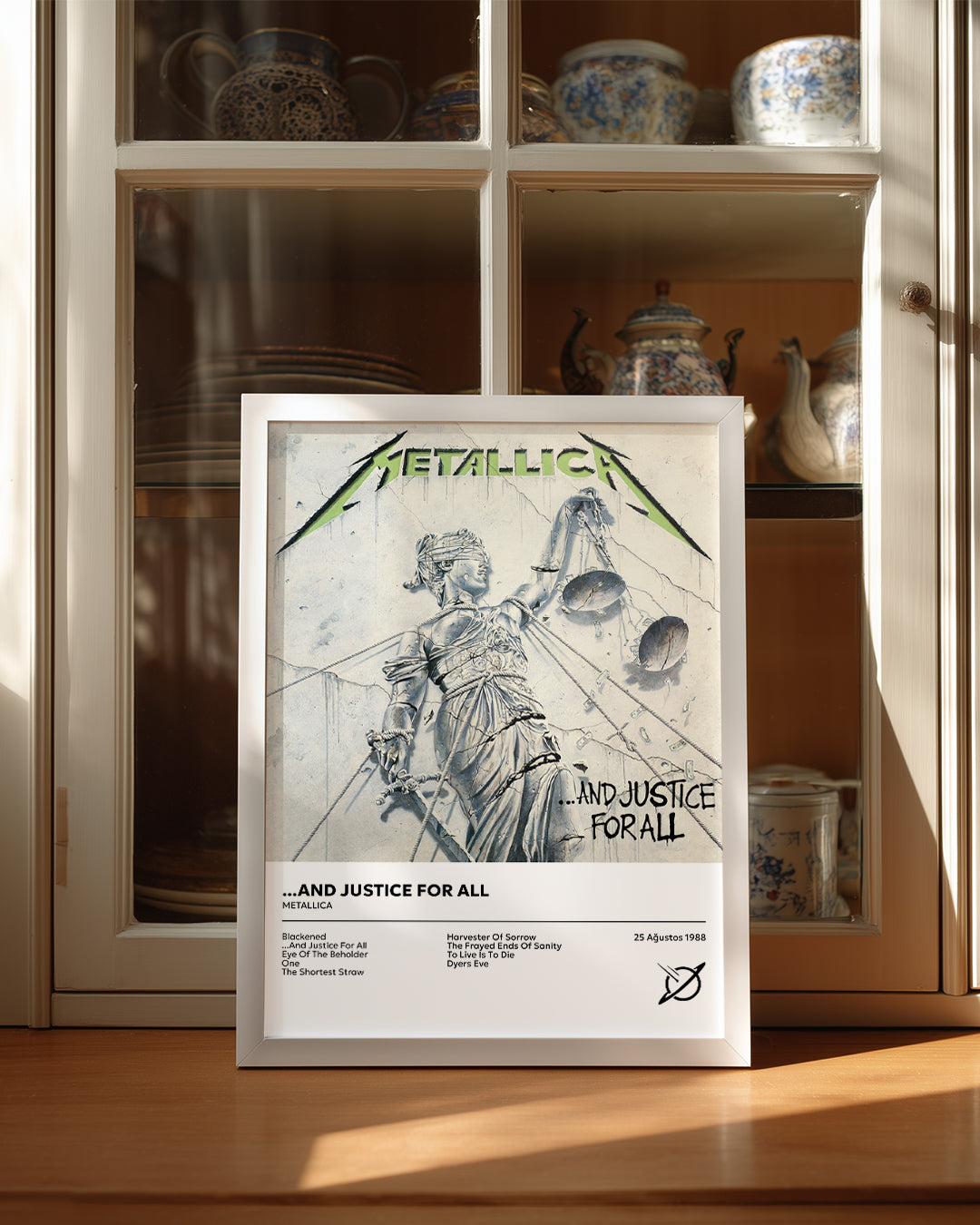 And Justice For All - Metallica Poster Tablosu