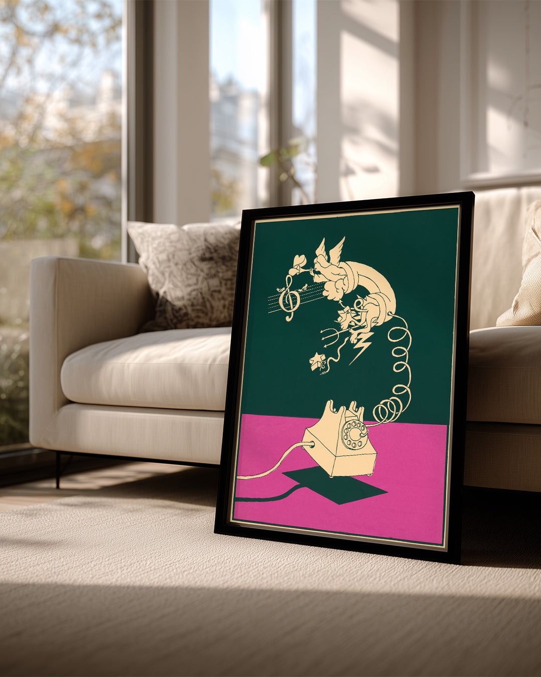 Angel Devil Poster Tablosu