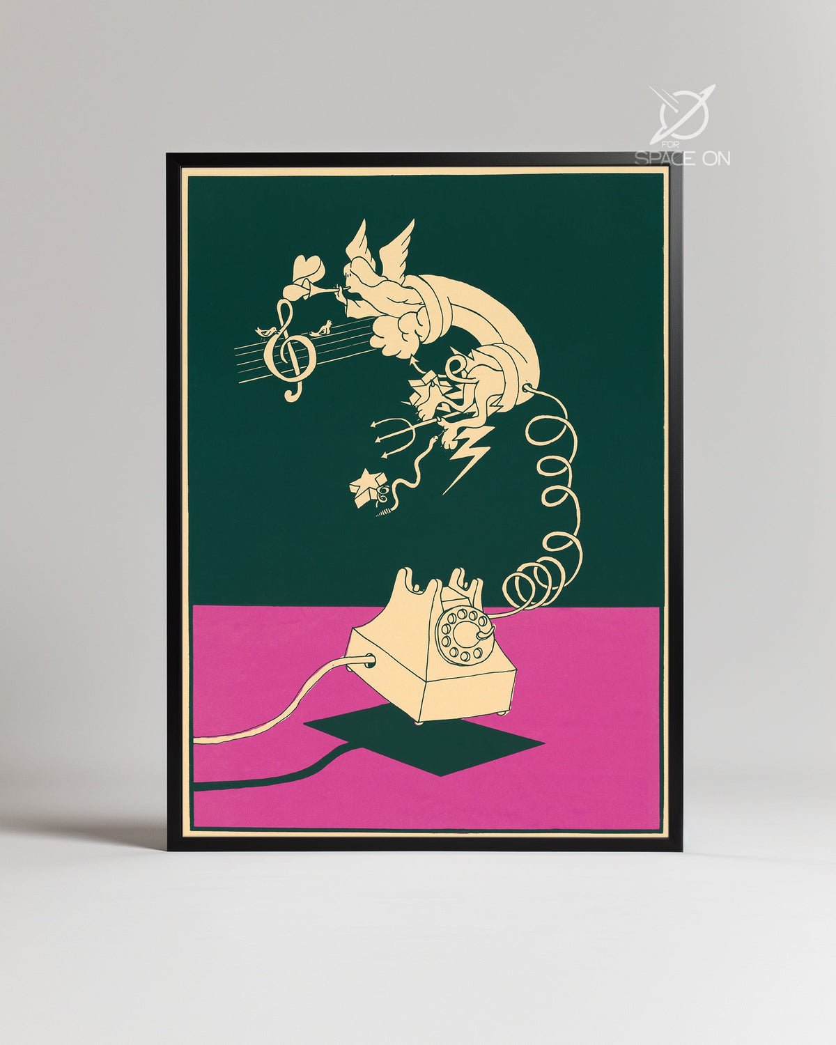 Angel Devil Poster Tablosu