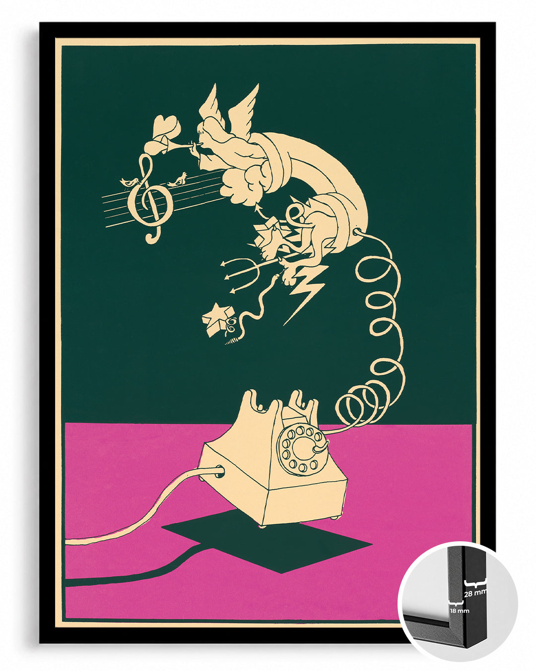 Angel Devil Poster Tablosu