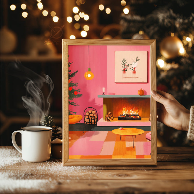 Angel Ornament Art Poster Tablosu