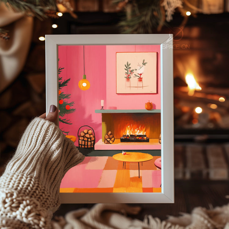 Angel Ornament Art Poster Tablosu