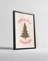 Angel Top Tree Poster Tablosu
