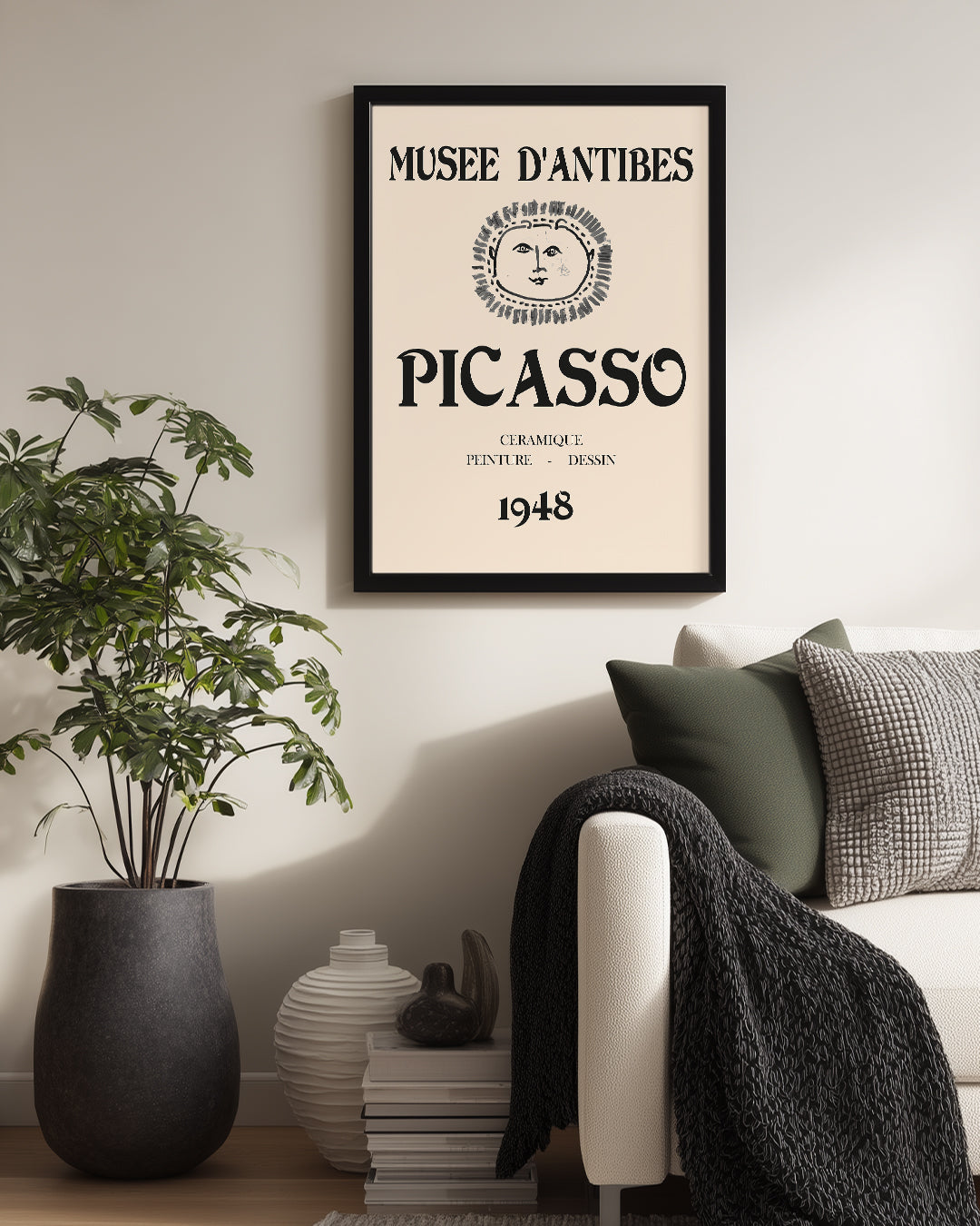 Antibes Müzesi - Pablo Picasso - 1948 Poster Tablosu