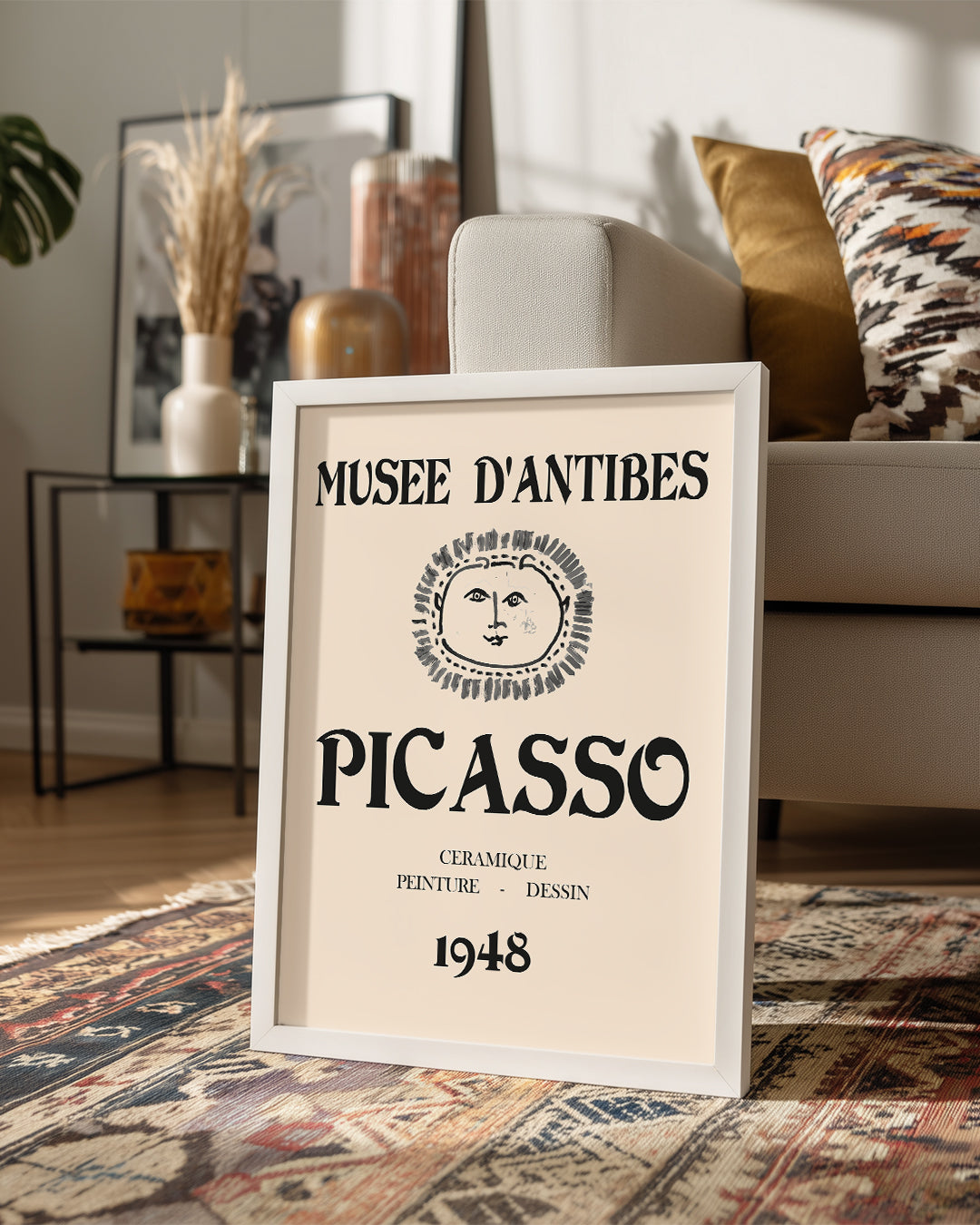 Antibes Müzesi - Pablo Picasso - 1948 Poster Tablosu