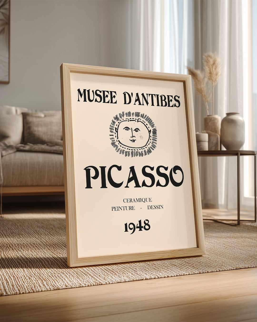 Antibes Müzesi - Pablo Picasso - 1948 Poster Tablosu