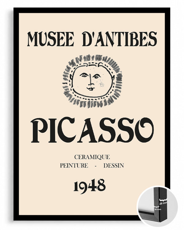 Antibes Müzesi - Pablo Picasso - 1948 Poster Tablosu