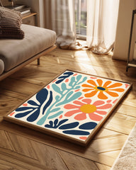 Aqua Botanique Poster Tablosu