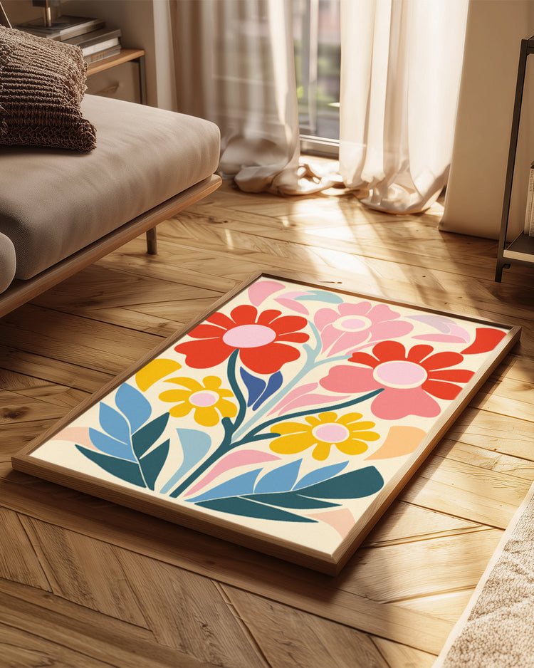 Arbre Rose Poster Tablosu