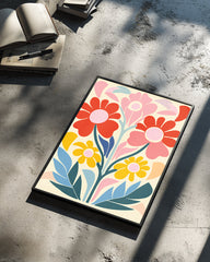 Arbre Rose Poster Tablosu