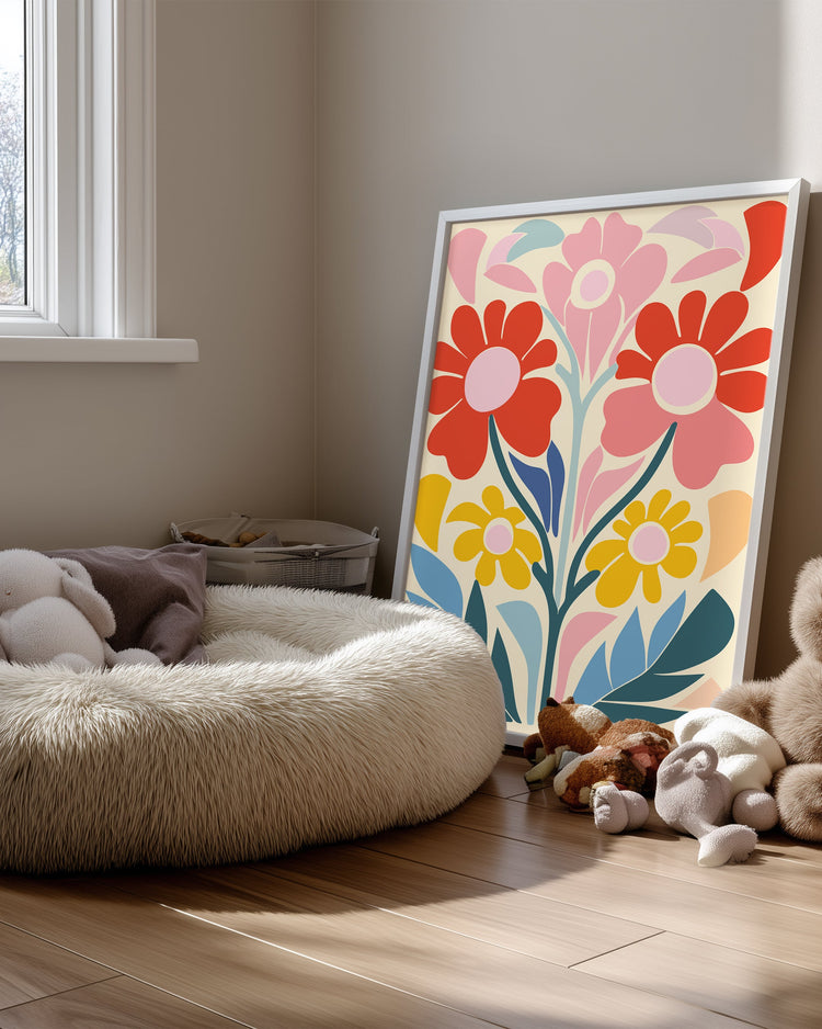 Arbre Rose Poster Tablosu