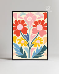 Arbre Rose Poster Tablosu