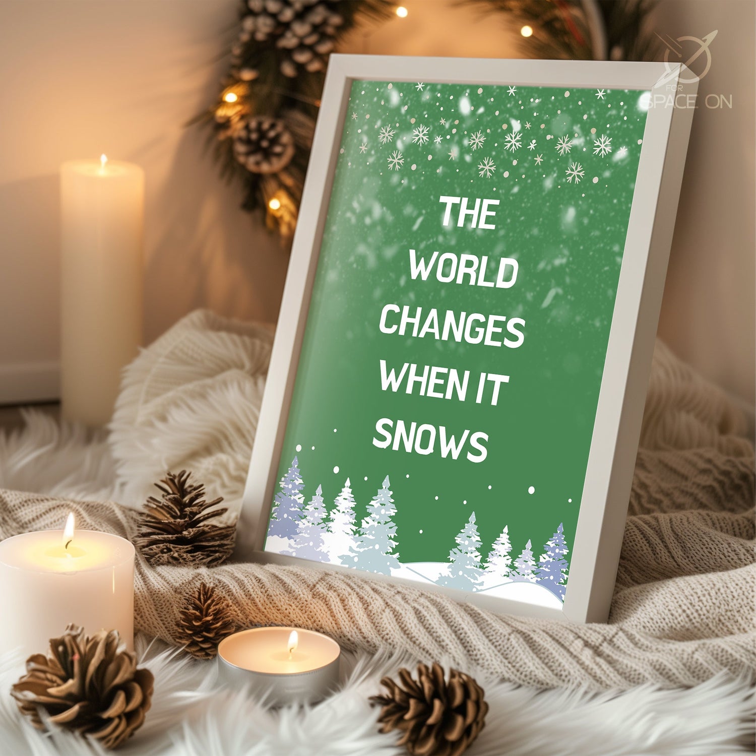 Arctic Beauty Scene Poster Tablosu