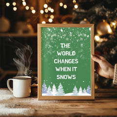 Arctic Beauty Scene Poster Tablosu