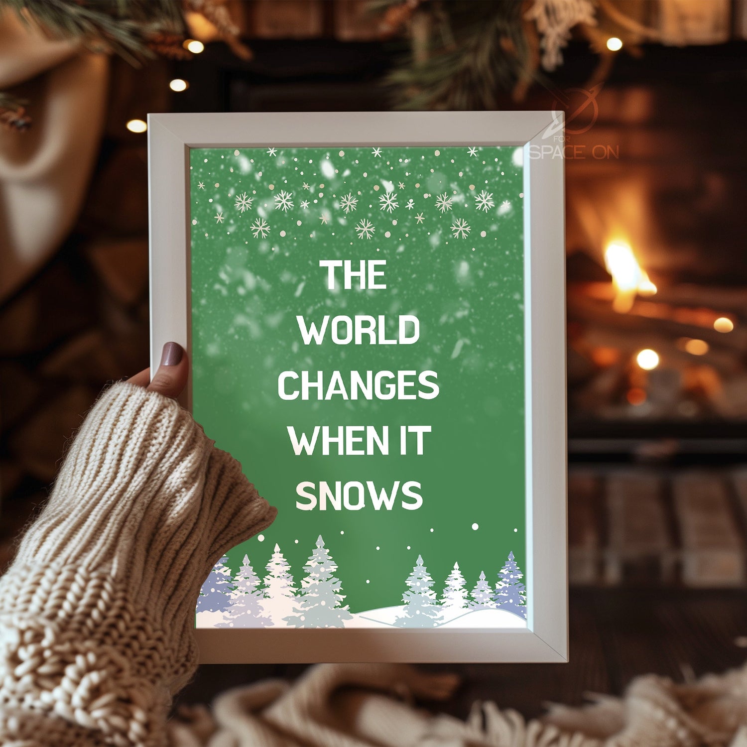 Arctic Beauty Scene Poster Tablosu