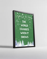 Arctic Beauty Scene Poster Tablosu