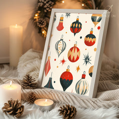 Arctic Caribou Winter Poster Tablosu