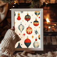 Arctic Caribou Winter Poster Tablosu