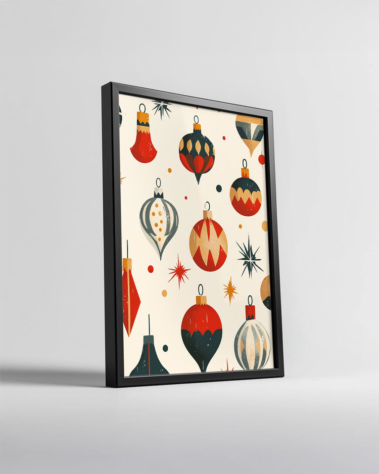 Arctic Caribou Winter Poster Tablosu