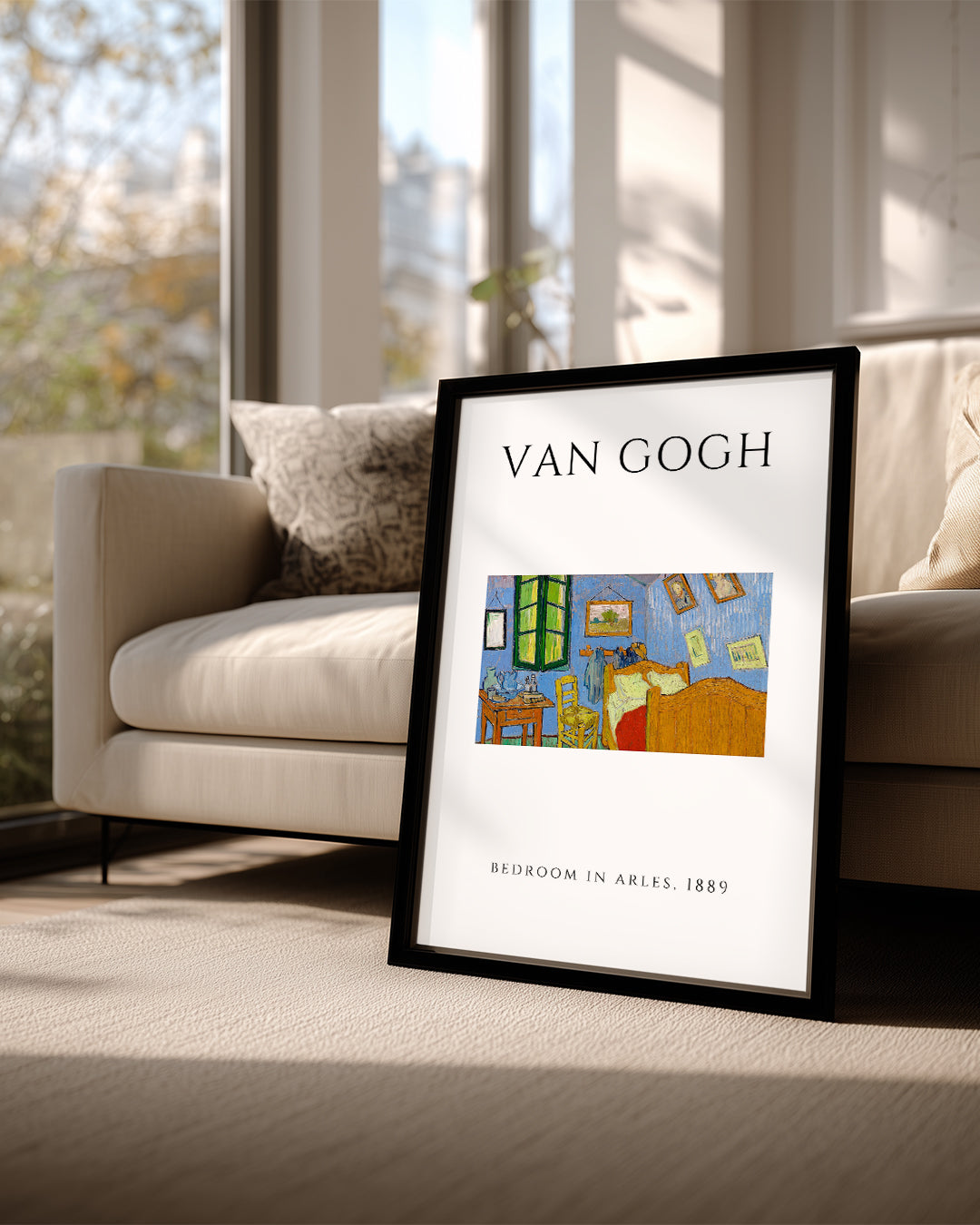 Arlesteki Yatak Odası - Vincent van Gogh - 1889 Poster Tablosu
