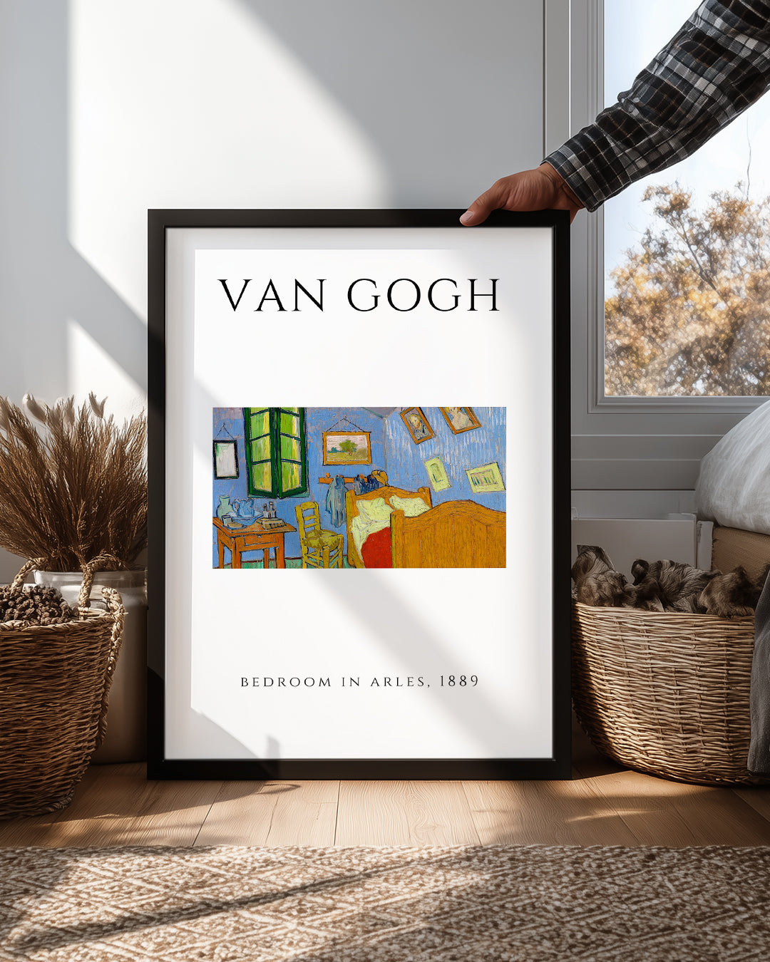 Arlesteki Yatak Odası - Vincent van Gogh - 1889 Poster Tablosu