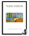 Arlesteki Yatak Odası - Vincent van Gogh - 1889 Poster Tablosu