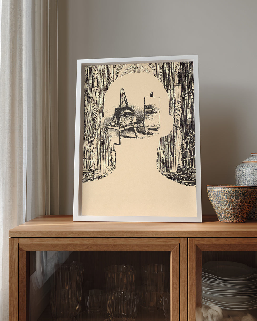 Art Head Poster Tablosu
