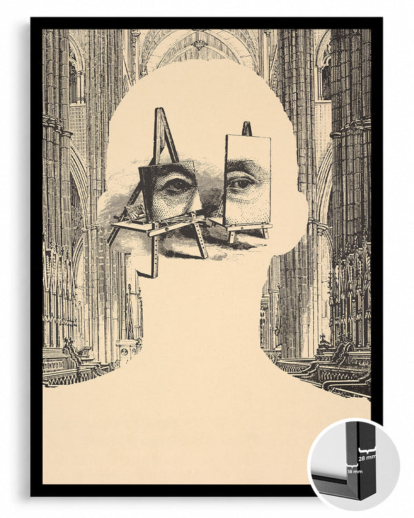 Art Head Poster Tablosu