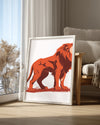 Aslan - Kükreyen Güç Poster Tablosu