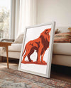 Aslan - Kükreyen Güç Poster Tablosu