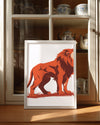 Aslan - Kükreyen Güç Poster Tablosu