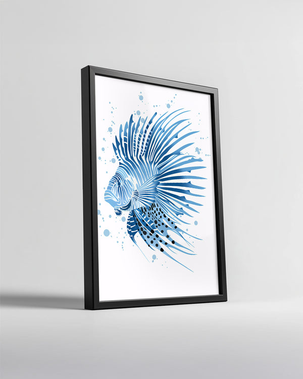 Aslanbalığı - Mavi Dikenler Poster Tablosu