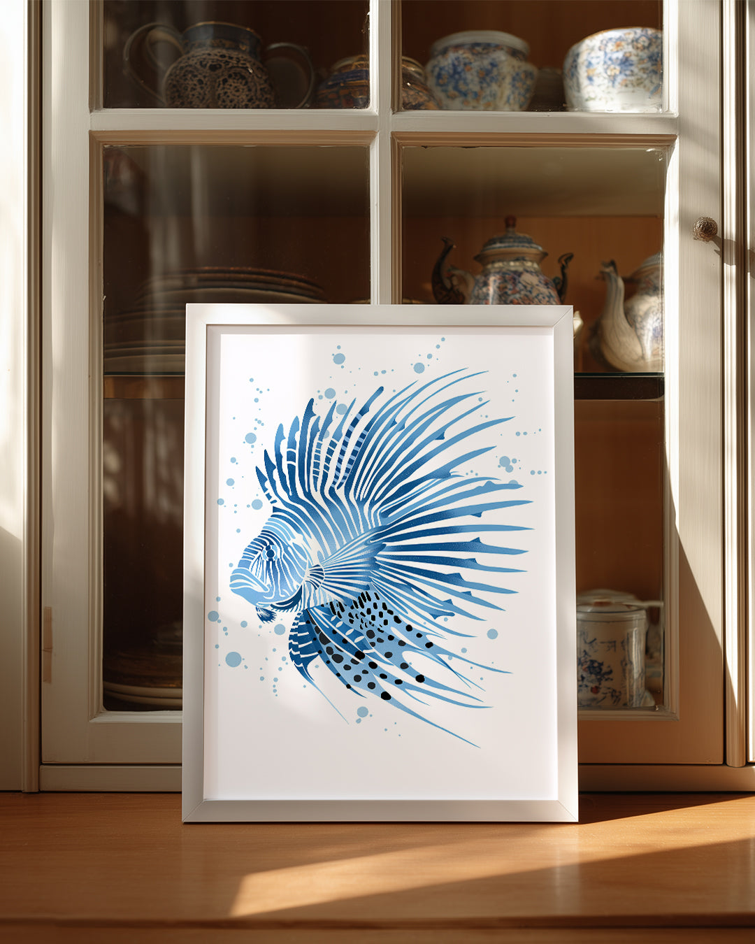 Aslanbalığı - Mavi Dikenler Poster Tablosu