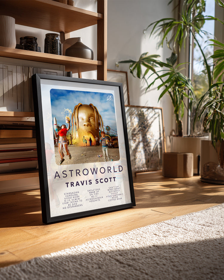 Astroworld - Travis Scott Poster Tablosu