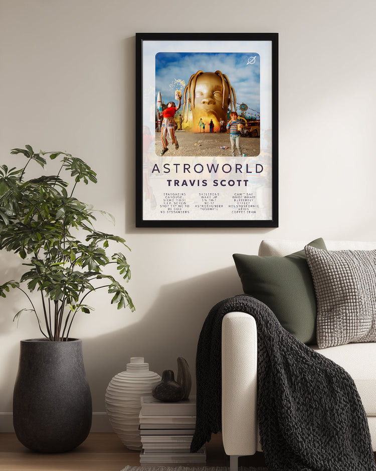 Astroworld - Travis Scott Poster Tablosu