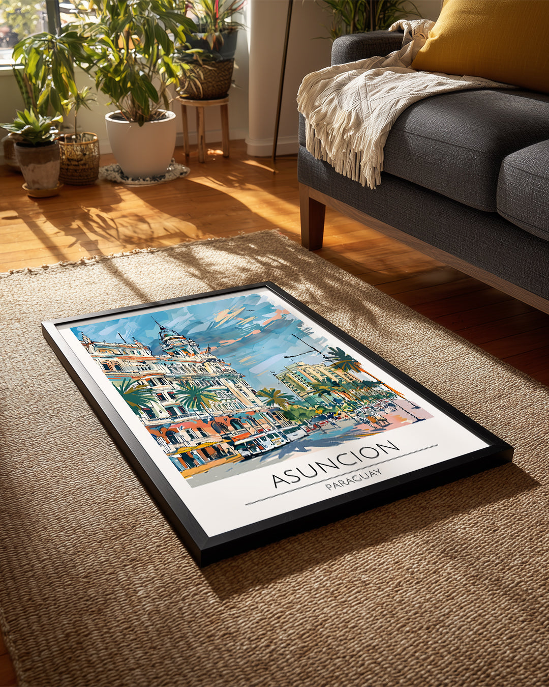 Asuncion Paraguay Poster Tablosu