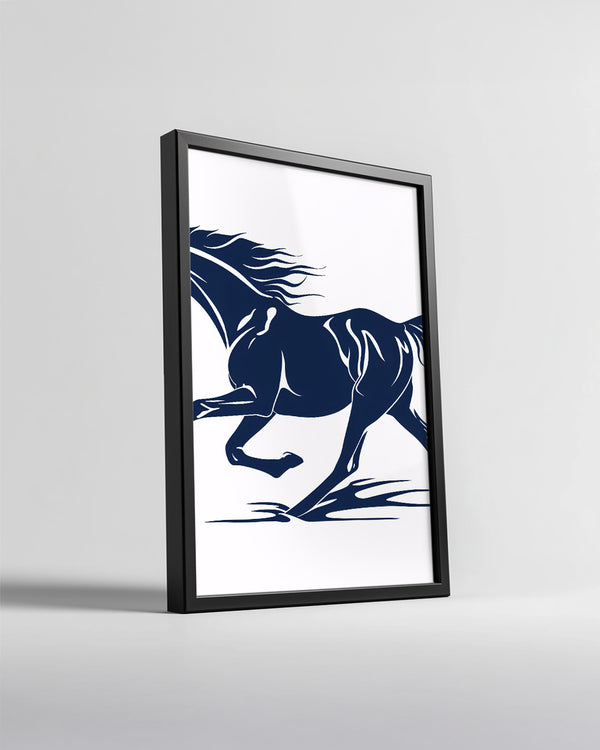 At - Hızla Koşan Poster Tablosu
