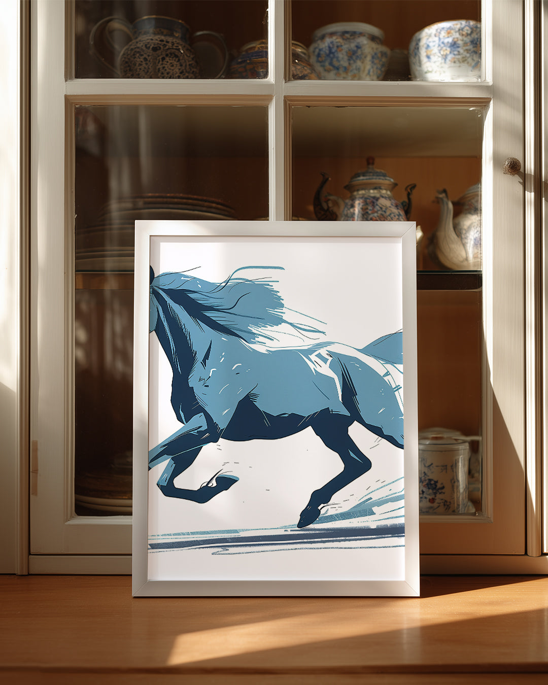 At - Hızlı Koşu Poster Tablosu