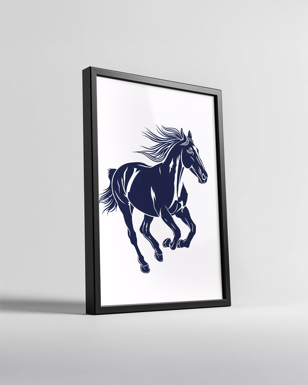 At - Koşan Güç Poster Tablosu